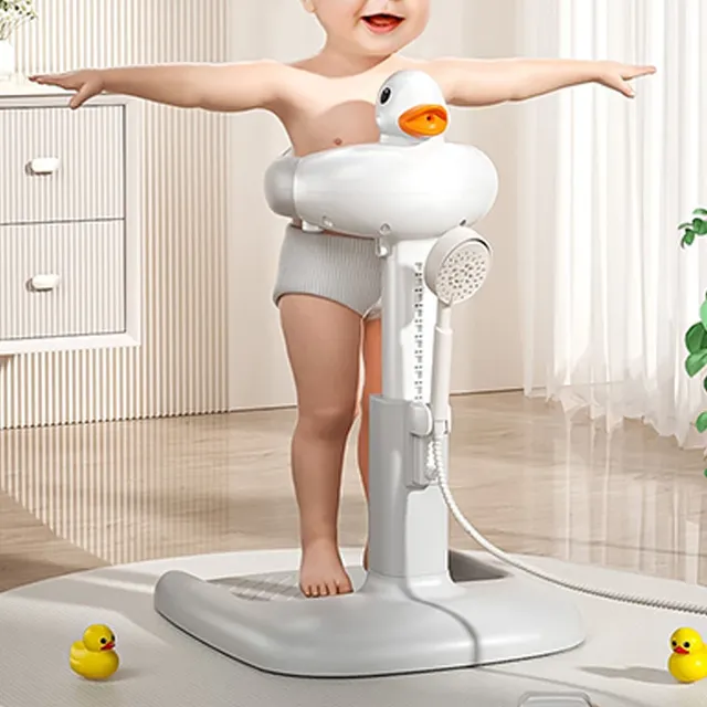 Baignoire pour bébé avec support de douche – vue 3