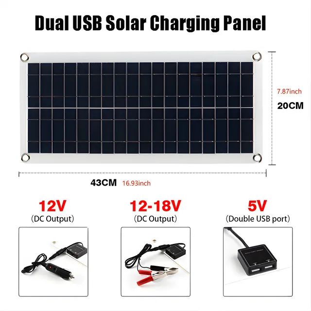 Kit de panneaux solaires 100W – vue 6
