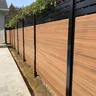 6x6ft cadre en aluminium WPC bois Composite panneaux de… – vue 3