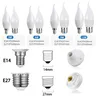 4 pièces 3W 6W 9W 12W 15W ampoule LED E14 E27 lampe à… – vue 4