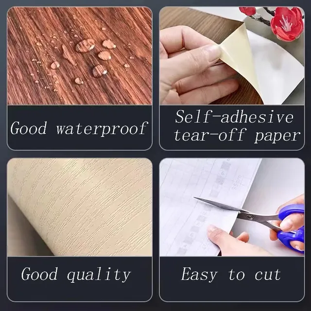 Autocollant décoratif en PVC pour meubles modernes – vue 4