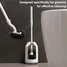 Ensemble de brosses de toilette avec base – vue 1