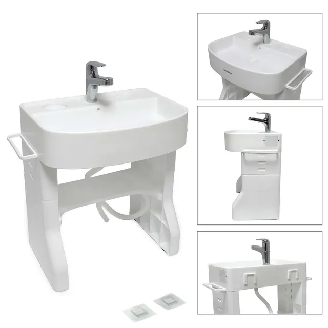 Baignoire bébé sur pied rectangulaire bords arrondis… – vue 4