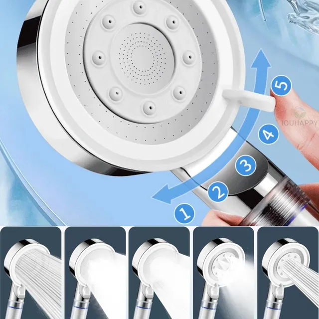 Ensemble de pomme de douche haute pression – vue 2