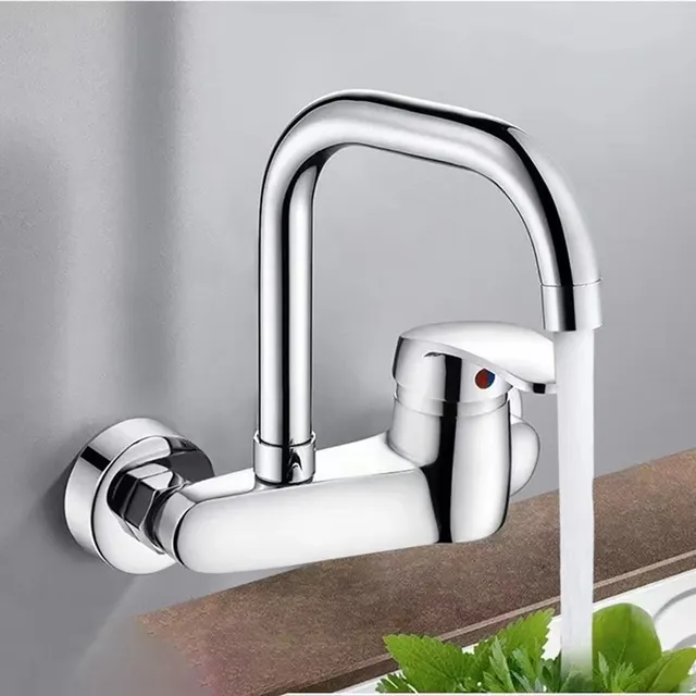 Mitigeur mural monocommande lavabo cuisine bec haut… – vue 5