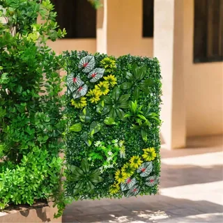Panneaux muraux de plantes artificielles