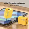 4 ports USB C PD chargeur 120W chargeur rapide… – vue 3