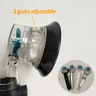 Pommeau de douche à hélice haute pression – vue 3