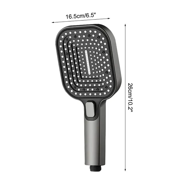 Pommeau de douche à main à superchararge à pression – vue 6