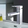 Robinet de lavabo carré en acier inoxydable – vue 3