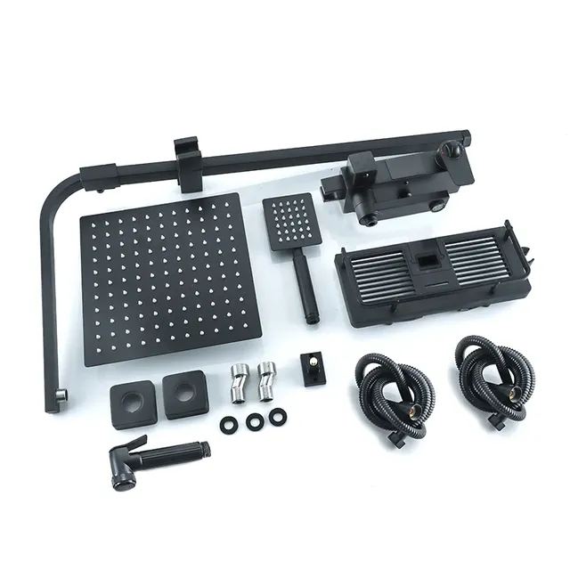 OXG Ensemble de robinets de douche thermostatiques en… – vue 6