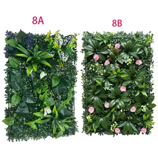 Panneaux muraux de plantes vertes