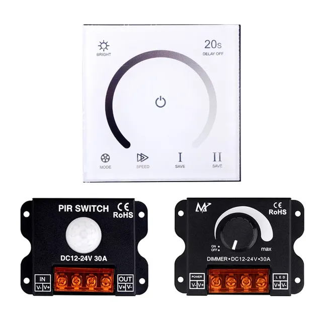 DC12V-24V LED variateur panneau tactile contrôleur de…