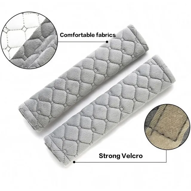 Housses de ceinture de sécurité en velours doux – vue 3