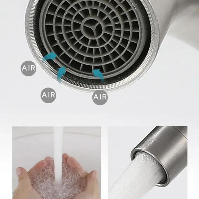 Robinet d'eau froide simple de cuisine en acier… – vue 4