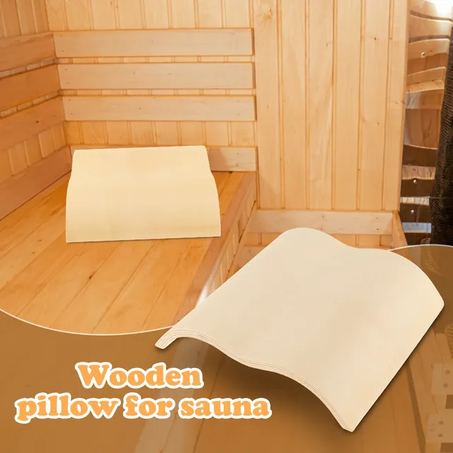 Appui-tête de sauna pour se détendre – vue 2