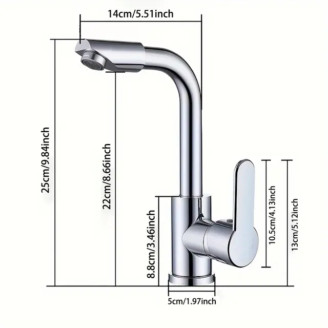 Robinet de lavabo à légumes universel – vue 7
