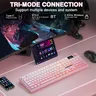 AULA F108 pro clavier Bluetooth sans fil clavier de jeu… – vue 2