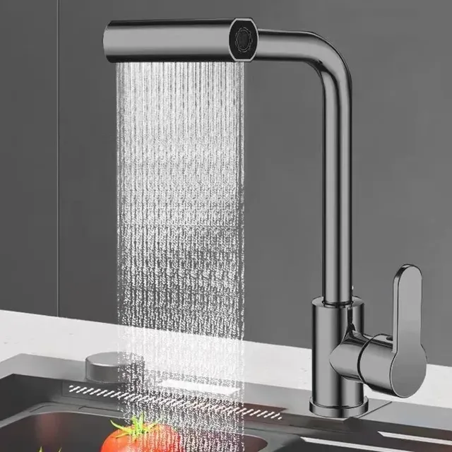Robinet de cuisine rotatif universel – vue 6