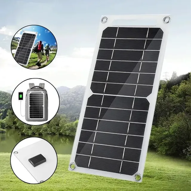 Panneau solaire avec USB – vue 4