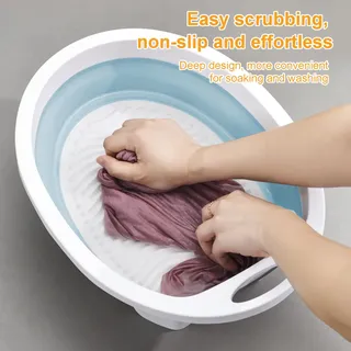 Bassin pliable Portable pour lavage des mains