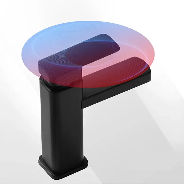 Robinet de lavabo carré en acier inoxydable – vue 4