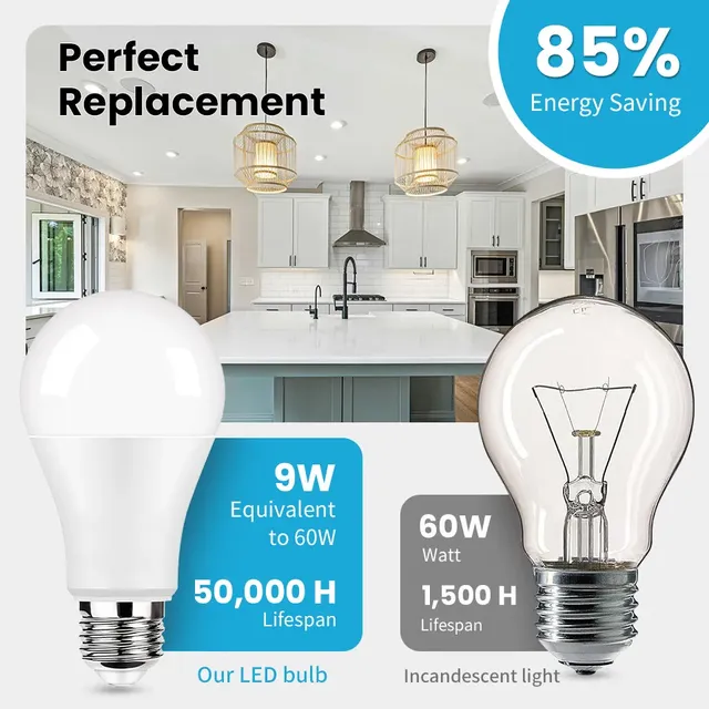 12 pièces ampoule LED 110V 3W 6W 9W 12W 15W 18W 20W… – vue 3
