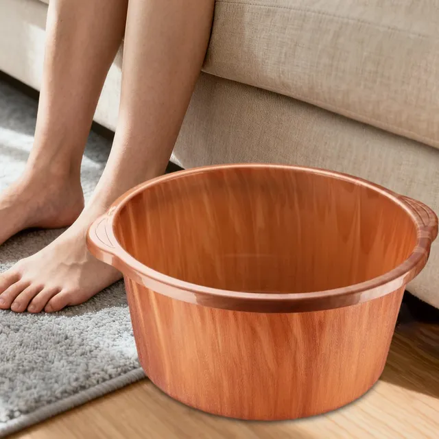 Bassin de bain de pieds en bois pour femmes et hommes – vue 4