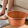 Bassin de bain de pieds en bois pour femmes et hommes – vue 4