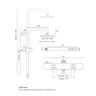 Robinet thermostatique de salle de bain – vue 4