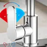 Robinet de cuisine rotatif universel – vue 3