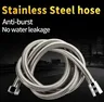 1.5/2M noir/argent SUS 304 tuyau de douche Flexible… – vue 1