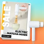 Mélangeur électrique Matcha, mélangeur de boissons portatif, charge à 3 vitesses, battage rapide, outil Matcha pour café et cuisine