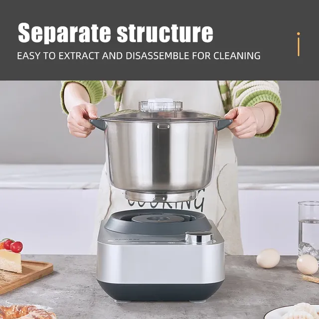 Robot pâtissier électrique professionnel capacité huit… – vue 4