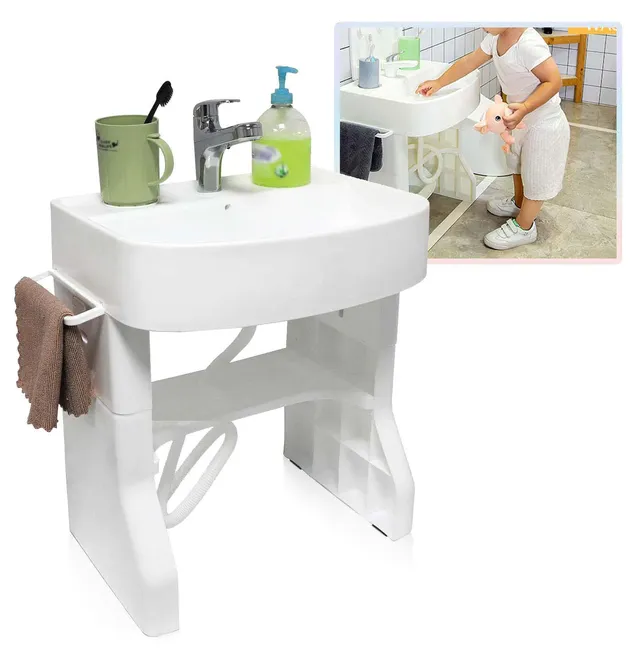 Baignoire bébé sur pied rectangulaire bords arrondis… – vue 3
