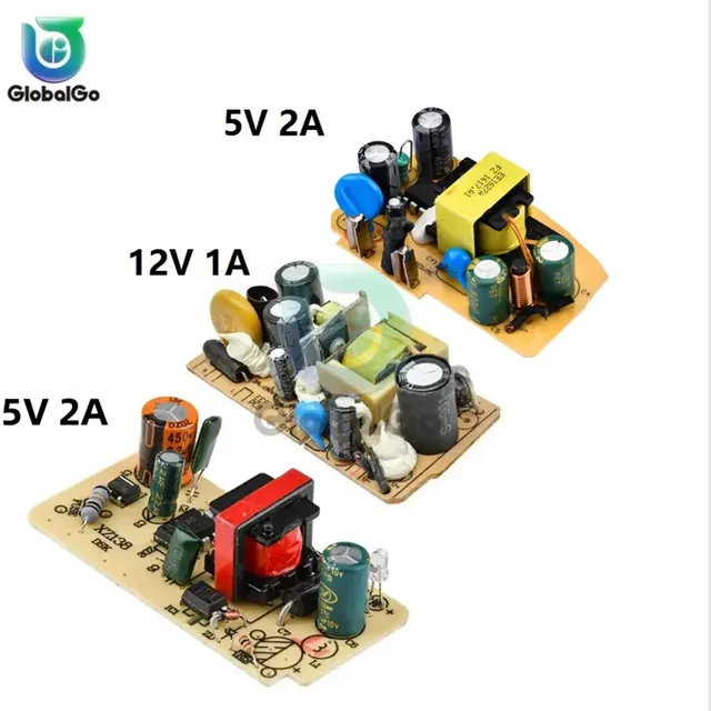 Module d'alimentation AC 110v 220v 240V à DC 5V 2A 2