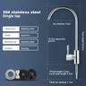 Robinet d'eau de cuisine en acier inoxydable 304 – vue 6