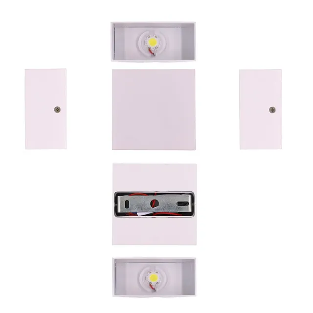 Dimmable 6W 85-265V Cube COB LED éclairage intérieur… – vue 5