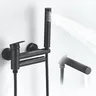Système de douche de bain en or brossé – vue 4