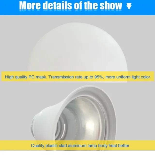 Ampoule LED lampes E27 B22 Lampada Lampe Bombilla… – vue 3