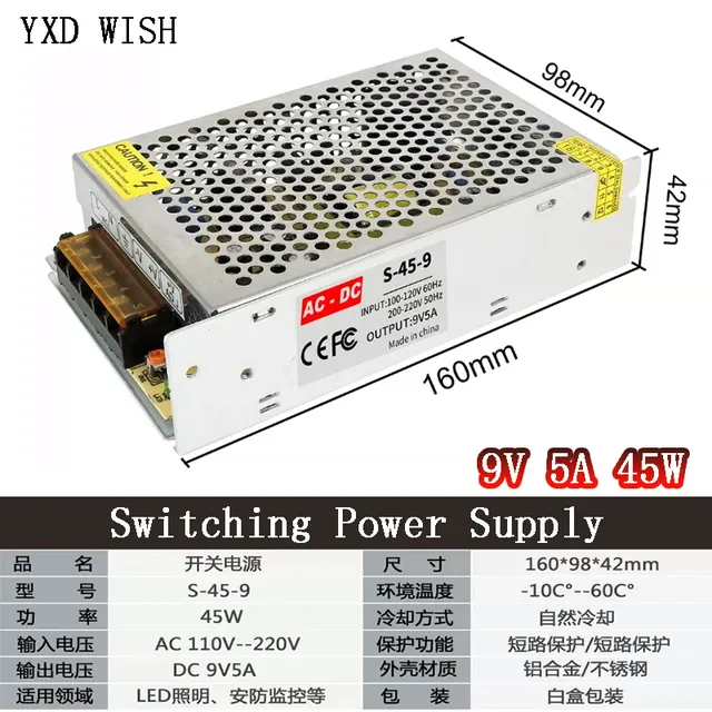 Transformateurs 220V à 3V 5V 9V 12V 15V 24V 36V 48V – vue 2