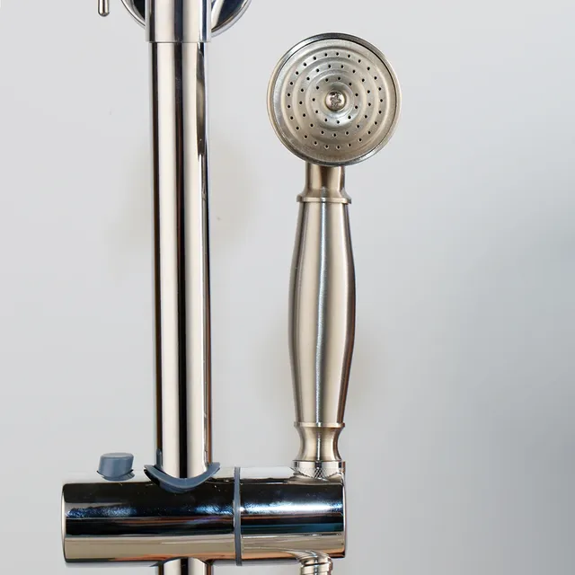 Monite Chrome poli salle de bain ensemble de douche… – vue 4