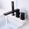 Robinet cascade de luxe avec pomme de douche – vue 3
