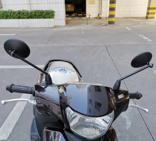 Rétroviseurs ronds convexes rétro pour moto – vue 5