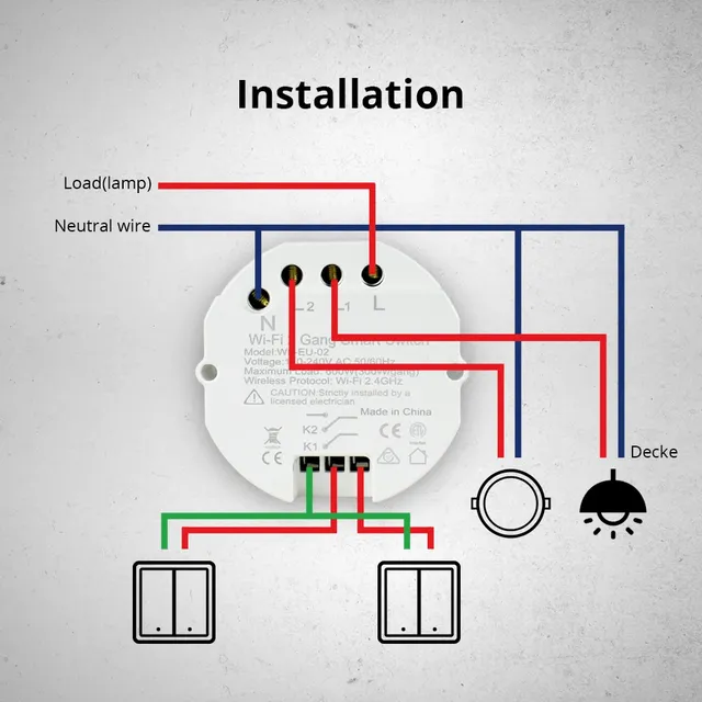 Commutateur WiFi Zigbee 3.0 – vue 6