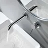 Robinet de lavabo noir mat mitigeur chaud et froid – vue 7