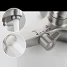 Robinet de douche mural en acier inoxydable – vue 4