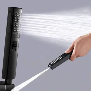 Pommeau de douche pulvérisateur de bidet noir