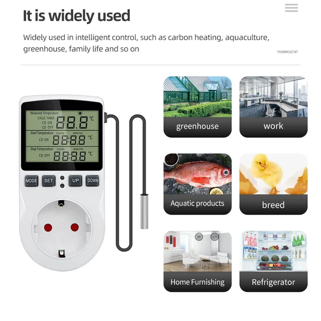 Thermostat intelligent EU US UK AU FR – vue 4