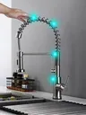 Robinet d'évier de centre commercial en acier inoxydable… – vue 2